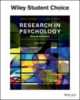 Research in Psychology - Goodwin, Kerri A.; Goodwin, C. James