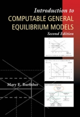 Introduction to Computable General Equilibrium Models - Burfisher, Mary E.