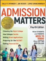 Admission Matters - Springer, Sally P.; Reider, Jon; Morgan, Joyce Vining