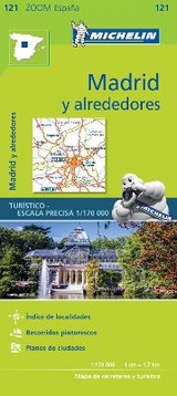 Madrid y alrededores - Zoom Map 121 - Michelin