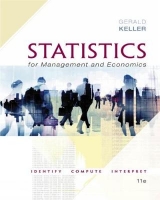 Statistics for Management and Economics + XLSTAT Bind-in - Keller, Gerald