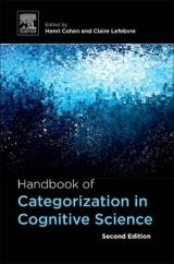 Handbook of Categorization in Cognitive Science - Cohen, Henri; Lefebvre, Claire