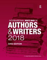 International Who's Who of Authors and Writers 2018 - Publications, Europa