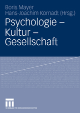 Psychologie - Kultur - Gesellschaft - 