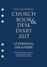 The Canterbury Church Book and Desk Diary 2017 A5 personal organiser edition - 