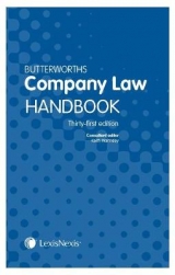 Butterworths Company Law Handbook - Walmsley, Keith