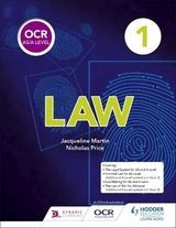 OCR AS/A Level Law Book 1 - Martin, Jacqueline; Price, Nicholas