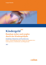 Enkelkinder, Kinder des Ehegatten bzw. Lebenspartners, Pflegekinder und minderjährige Kinder 2017 - Lange, Klaus; Lüdecke, Reinhard