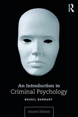 An Introduction to Criminal Psychology - Durrant, Russil