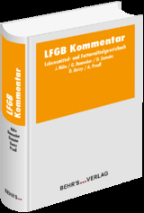 LFGB Kommentar - Jens Bülte, Gerhard Dannecker, Danja Domeier, Dietrich Gorny, Axel Preuß