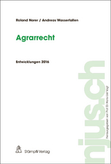 Agrarrecht - Roland Norer, Andreas Wasserfallen