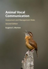 Animal Vocal Communication - Morton, Eugene S.