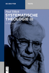 Systematische Theologie III - Paul Tillich