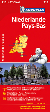 Michelin Karte Niederlande. Pays-Bas - 