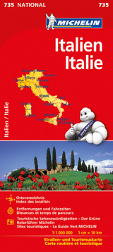 Michelin Karte Italien. Italie - Michelin