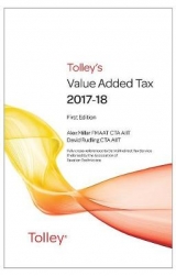 Tolley's Value Added Tax 2017-18 (includes First and Second editions) - Hemmingsley, Louise