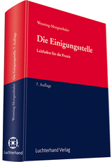 Die Einigungsstelle - Wenning-Morgenthaler, Martin