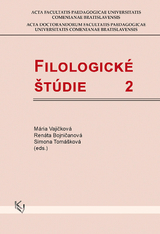 Filologické štúdie 2 - 