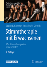 Stimmtherapie mit Erwachsenen - Hammer, Sabine S.; Teufel-Dietrich, Anna