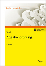 Abgabenordnung - Webel, Karsten