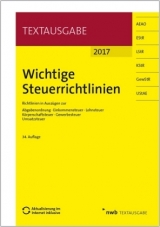 Wichtige Steuerrichtlinien