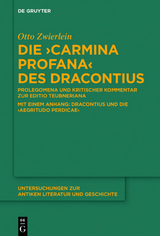 Die "Carmina profana" des Dracontius - Otto Zwierlein