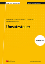 Umsatzsteuer - MR Wolfgang Berger, Caroline Toifl, Johann Hinterleitner