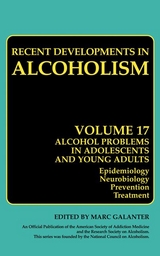 Alcohol Problems in Adolescents and Young Adults - 