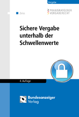 Sichere Vergabe unterhalb der Schwellenwerte - Zeiss, Christopher