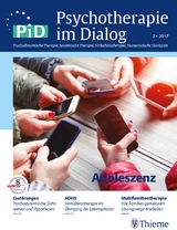 Psychotherapie im Dialog - Adoleszenz - Maria Borcsa, Silke Wiegand-Grefe