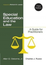 Special Education and the Law - Osborne, Allan G.; Russo, Charles