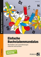 Einfache Buchstabenmandalas - Jana Schüler