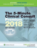 5-Minute Clinical Consult Premium 2018 - Baldor, Dr. Robert A.; Golding, Dr. Jeremy; Stephens, Mark B.