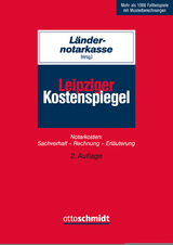 Leipziger Kostenspiegel - Ländernotarkasse