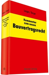 Kommentar zum neuen Bauvertragsrecht - 