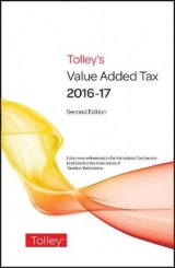 Tolley's Value Added Tax 2016 (Second edition only) - Thexton, Mike; Rudling, David