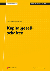 Kapitalgesellschaften - Peter Mader