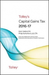 Tolley's Capital Gains Tax 2016-17 Main Annual - Walton, Kevin