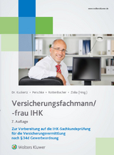 Versicherungsfachmann/-frau (IHK) - Wolfgang Kuckertz, Ronald Perschke, Frank Rottenbacher, Daniel Ziska