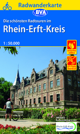 Radwanderkarte BVA Die schönsten Radtouren im Rhein-Erft-Kreis 1:50.000, reiß- und wetterfest, GPS-Tracks Download - 