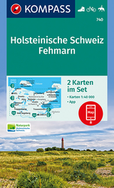 KOMPASS Wanderkarte Holsteinische Schweiz, Fehmarn - KOMPASS-Karten GmbH