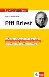 Lektürehilfen Theodor Fontane "Effi Briest" - Hanns-Peter Reisner, Rainer Siegle