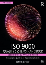 ISO 9000 Quality Systems Handbook-updated for the ISO 9001: 2015 standard - Hoyle, David