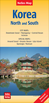 Nelles Map Landkarte Korea: North and South