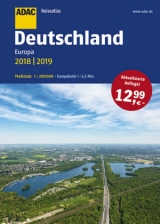 ADAC Reiseatlas Deutschland, Europa 2018/2019 1:200 000 - 