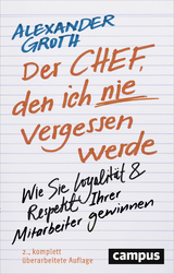 Der Chef, den ich nie vergessen werde - Groth, Alexander