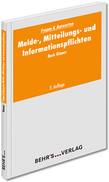 Melde-, Mitteilungs- und Informationspflichten - Dr. Boris Riemer