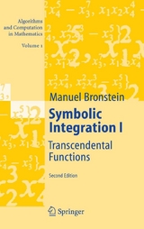 Symbolic Integration I - Manuel Bronstein