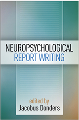 Neuropsychological Report Writing - 