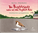 Der Flugplatzspatz nahm auf dem Flugblatt Platz - Moni Port